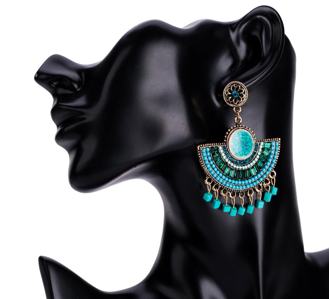 Elegant Bohemian Tassel Earrings