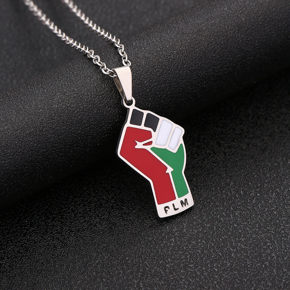 8. Palestine Lives Matter Necklace