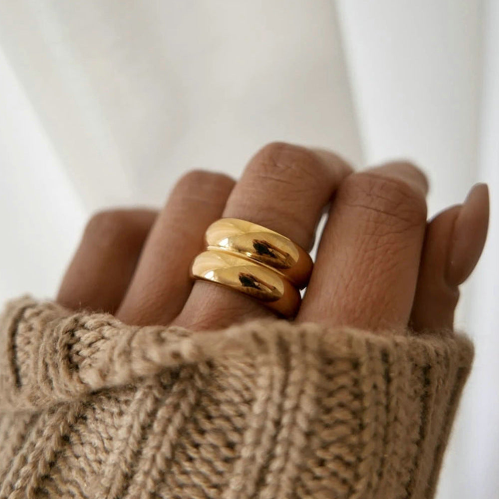 DOUBLE CHUNKY RING