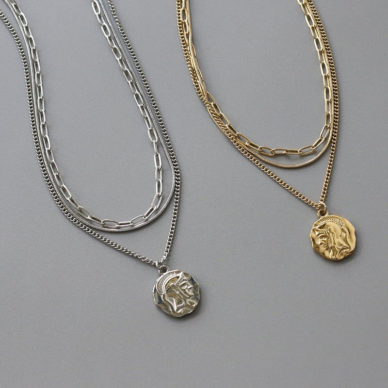 Three Layered Necklaces